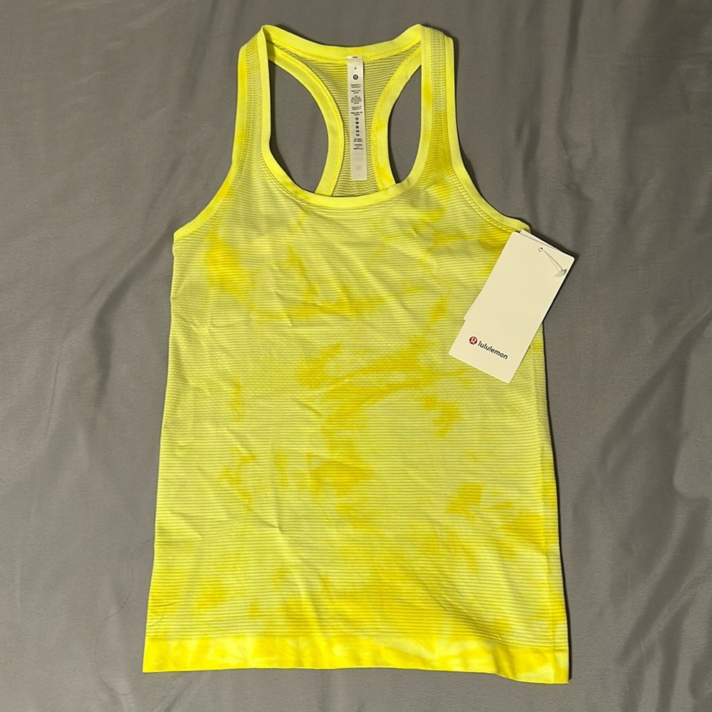 NWT lululemon swiftly tank